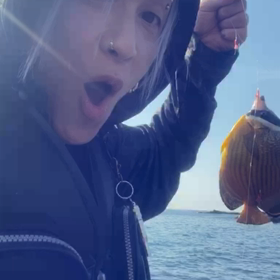 イカ釣りの餌釣りにハマるの画像