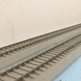 1／80 レイアウトレール接続完了！の画像