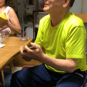 ブログ一発目は親父の笑顔をおとどけしますの画像