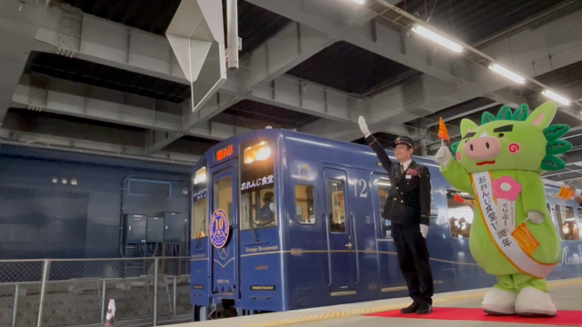 鹿児島中央駅におれんじ食堂現る。おれんじ食堂10周年記念イベント開催の記事動画