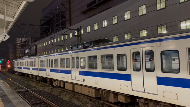 415系FK517鹿児島を去るの記事動画