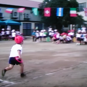 次男の運動会の画像