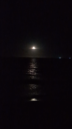 満月の夜　大洗海岸にての記事動画
