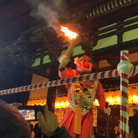 興奮寺　鬼追い式　昨年2月3日の画像