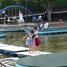 ☆9/24 水上アスレチックｯｯ～〃☆の画像