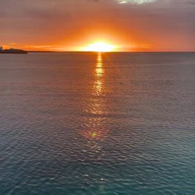 夕日の画像