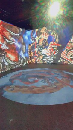 動き出す浮世絵展【NTTクレドホール】の記事動画