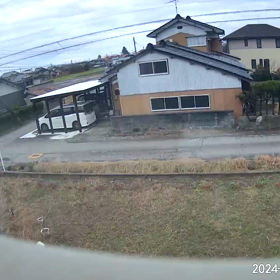 元旦の地震の画像