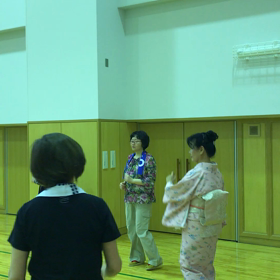 今日は 月に一度の ［盆踊りのお稽古］の画像