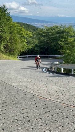 東京オリンピックコースの三国峠への記事動画