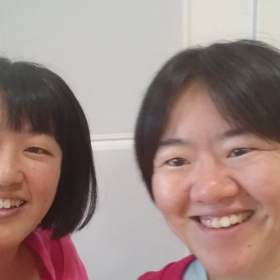 さよとさくら、やる気満々稽古前トーク！の画像