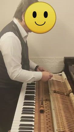 本町教室のピアノはオーバーホール中ですの記事動画