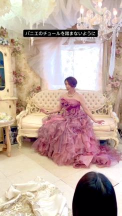 ドレスウォーキング所作★画家の目写真館さまの記事動画
