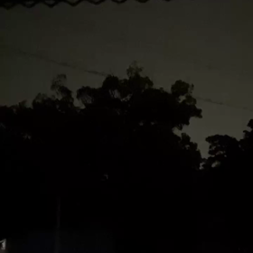 昨夜の雷の画像