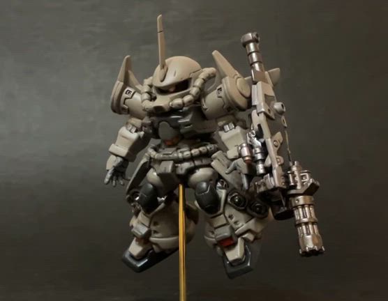 MS-07H-8 グフ・フライトタイプ（完成）コンバージ改造⑥ | I.S.T.