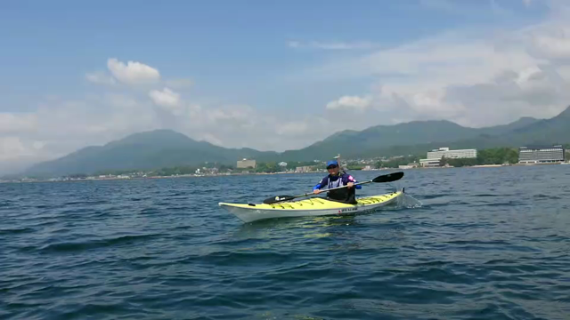 カヤックで宮島へ～の記事動画