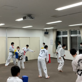 試合前の最後の練習はゆる〜く。の画像