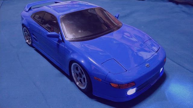タミヤ　BT-01にMR2ボディ載ったったの記事動画