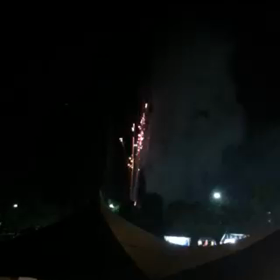 無事終了の花火の画像