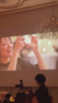 元生徒ちゃんの結婚式の記事動画