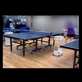 卓球プレイ動画の画像