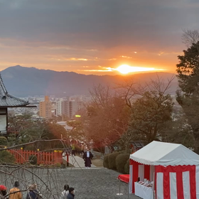 初日の出の画像