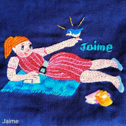 AIで刺しゅう作品を動かしてみたら自分の作品なのに「はじめまして」の気分【動く刺繍作品はいかが】の記事動画