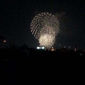地元花火大会の画像