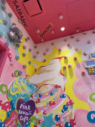 ゆな♥Pink kawaii CAFEとイルミネーション♥の記事動画