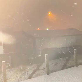初雪‼️‼️の画像