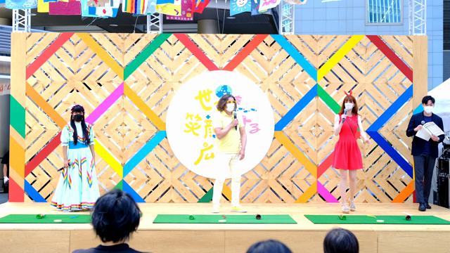 TBSのイベントのご様子 世界を笑顔にする広場 世界くらべてみたらの記事動画