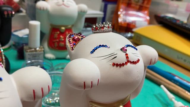 金運ジュエリー招き猫〜笑顔が可愛い | あずさゆみのブログ