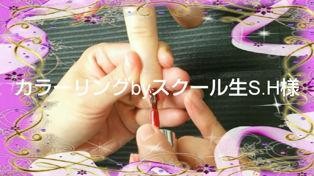 ネイルケアカラー☆モデル同伴授業２の記事動画