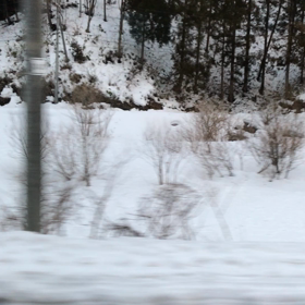 雪景色の画像
