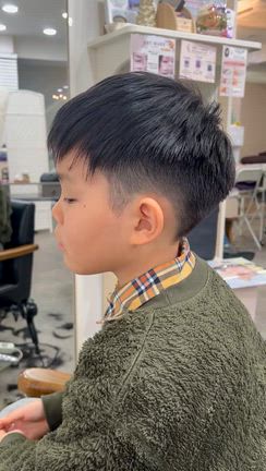 子供カットビフォーアフターの記事動画
