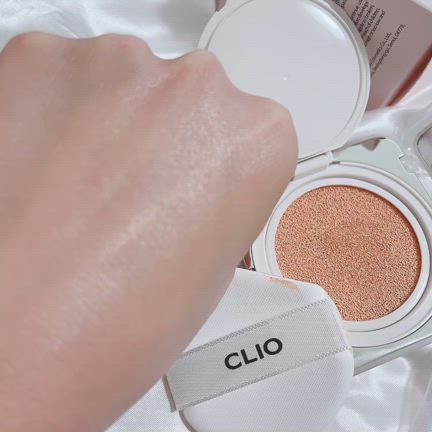 CLIO♡より薄く上品サテン肌"次世代キルカバー"クッションファンデーションの記事動画