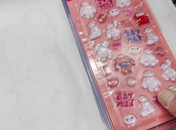 ディズニー3Dクリスタルシールの記事動画