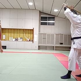 木刀取りからのの画像