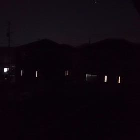 ひとりごと　突然始まった花火の画像