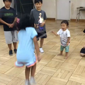 ダブルダッチ大好き一歳の画像