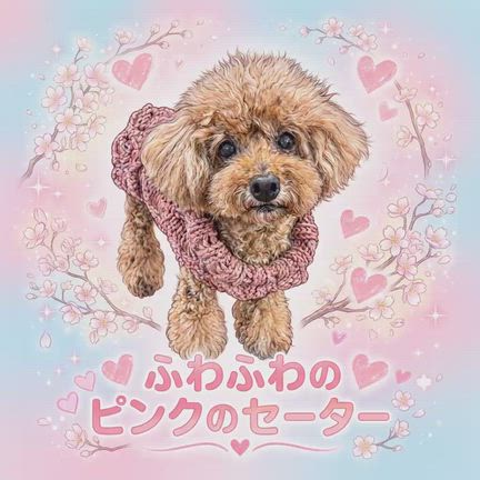 トイプードルHappyしずかちゃんからHappyに素敵便が届いたよの巻の記事動画