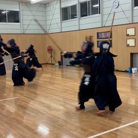 お盆休み後の稽古再開の画像