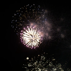 花火大会、とりあえず動画で！の画像