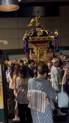富岡八幡宮 八幡まつりの記事動画