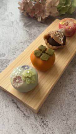 華菓子工房練り切り教室で秋の練り切りを作ってきましたの記事動画