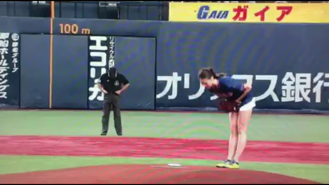 ＊動画あり＊『始球式』無事終わりました！！応援ありがとうございました！！の記事動画