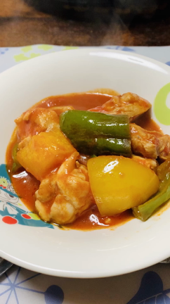 「追いがつおつゆ」で『鶏肉のつゆうまトマト煮』を作ってみたの記事動画