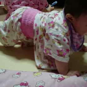 まさか、ハイハイするんか？の画像
