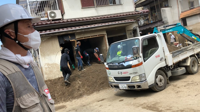 広島たすけ隊、坂町へも進出！の記事動画