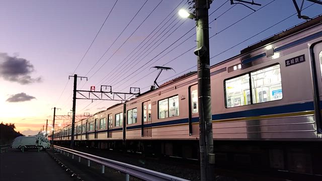 北総鉄道「レアな車内放送も聞ける！夜間撮影会イベント」 その３の記事動画